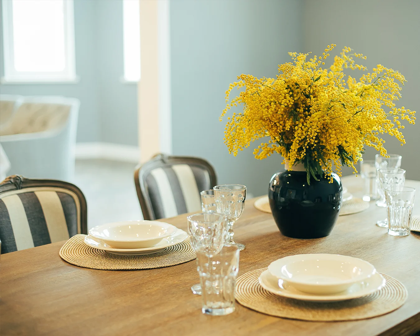 Liberty House Immobiliare Milano - sala da pranzo allestita home staging